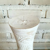 Carved Pillar Wooden Candle Holder01 (Small Set 3)