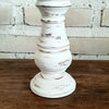 Carved Pillar Wooden Candle Holder05 (Small Set 3)