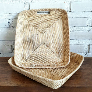 Natural Rattan Tray