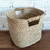 Square Natural Grass Basket