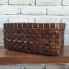 Rectangle Natural Color Bamboo Basket Set