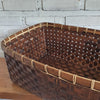 Rectangle Natural Color Bamboo Basket Set