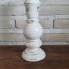 Carved Pillar Wooden Candle Holder04 (Small Set 3)