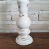 Carved Pillar Wooden Candle Holder04 (Small Set 3)