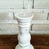 Carved Pillar Wooden Candle Holder04 (Small Set 3)