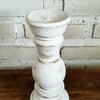 Carved Pillar Wooden Candle Holder04 (Small Set 3)