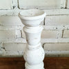 Carved Pillar Wooden Candle Holder04 (Small Set 3)