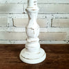 Carved Pillar Wooden Candle Holder06 (Small Set 3)