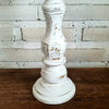 Carved Pillar Wooden Candle Holder06 (Small Set 3)