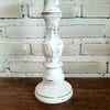 Carved Pillar Wooden Candle Holder06 (Small Set 3)