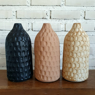 Bottle Hollow Shape Pottery