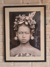 Balinese Photo Frame (Black Medium)