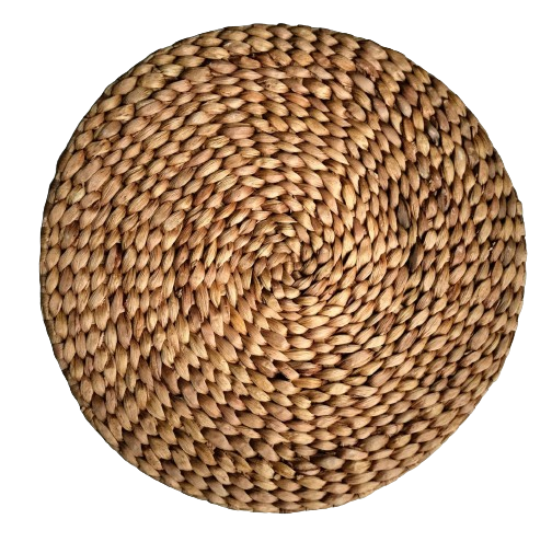 Natural Woven Banana Leaf Round Dining Placemats