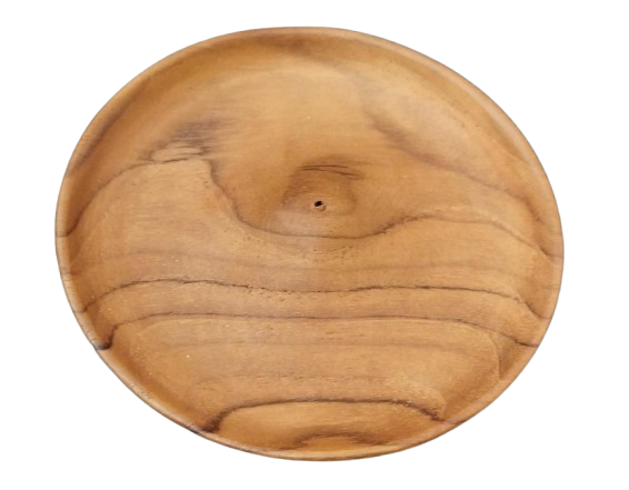 Round Wooden Incense Holders