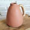 Small Pottery Clay Jug With Handle