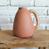 Small Pottery Clay Jug With Handle