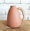 Small Pottery Clay Jug With Handle