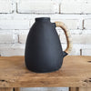 Small Pottery Clay Jug With Handle