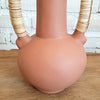 Pottery Vase With Dual Handle