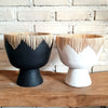 Handcrafted Decorative Bowls With Woven Accents