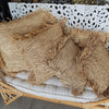 Natural Square Woven Water Hyacinth Cushions - Canggu & Co