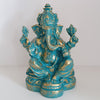 Plain & Antique Ganesha Resin Statue Decor - Canggu & Co