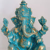 Plain & Antique Ganesha Resin Statue Decor - Canggu & Co