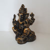 Plain & Antique Ganesha Resin Statue Decor - Canggu & Co