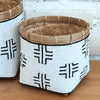 Bamboo Box Set With Cross Pattern