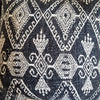 Tribal Pattern Raw Cotton Cushion With Tassels - Canggu & Co