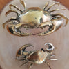 Brass Figurine Crabs - Canggu & Co