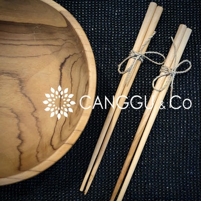 Carved Teak Wooden Chopsticks