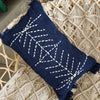 Arrow Stitch Motif Raw Cotton Cushions - Canggu & Co