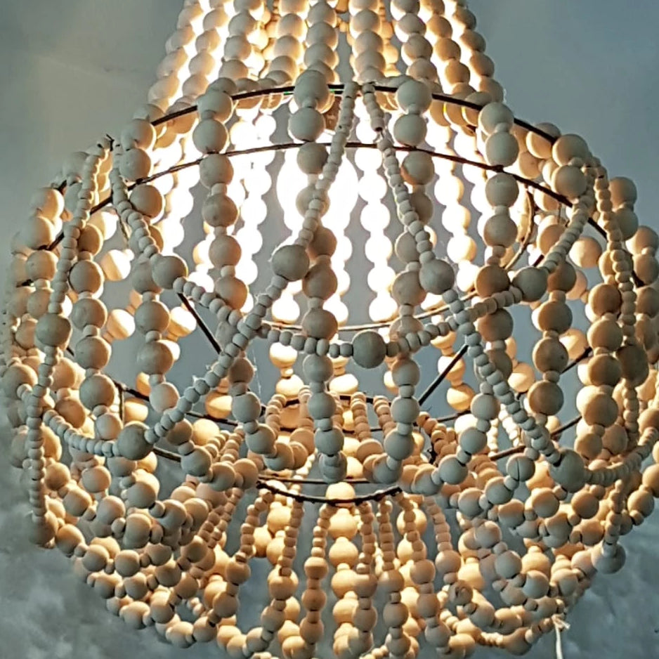 Beaded Ceiling Lamp Shade