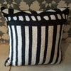 0.cushion tumanggal black with line white - Canggu & Co