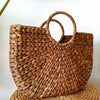 Natural Plaited Water Hyacinth Bag Set