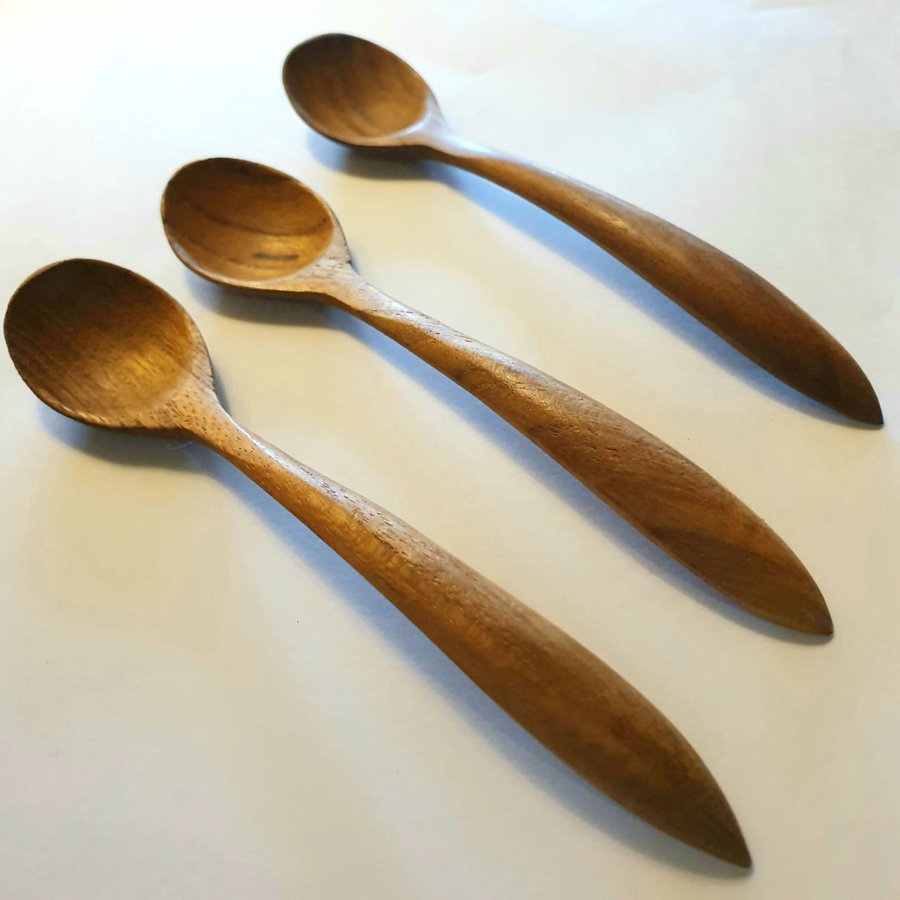 Circular Tea Spoon Wooden Curved Handle Tea Spoons – Canggu & Co