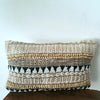 Macrame Cushion With Stunning Shell and Bead Pattern