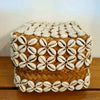 Cowrie Shell Pattern Black Bamboo Box Set