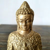 Small Golden Brass Sitting Buddha