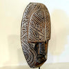 Antique Carved Motif Tribal Wooden Head Masks