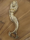 Gold Brass Mermaid Figure Bottle Opener