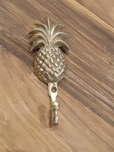 Golden Brass & Silver Pineapple Hooks