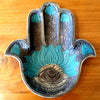 Large Hand of Fatima Brass Decor