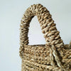 Banana Leaf & Straw Grass Basket Set