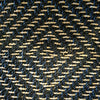 Multicolor Rectangle Floor Mat with Diamond