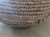 Round Woven Grass Cushions With Fringe