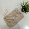 Large Woven Straw Grass Or Raffia Clutches