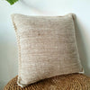 Natural Straw Grass and Calico Cushions