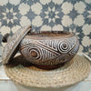 Carved Tribal Wooden Bowl